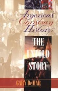 Image of America's Christian History: The Untold Story/ By Gary DeMar